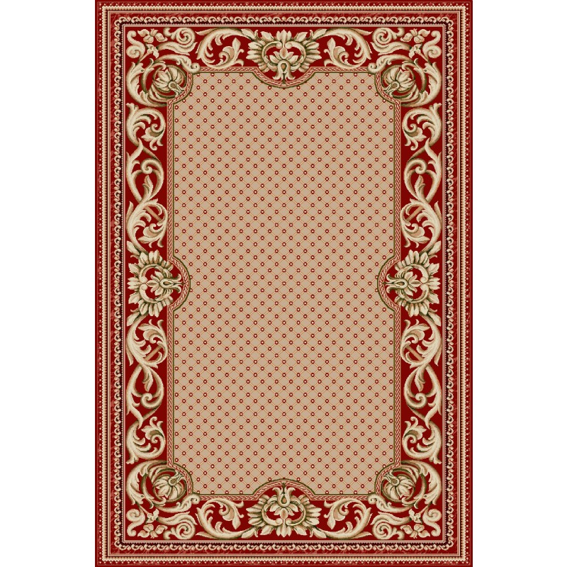 Covor Clasic, Lotos 1568, Rosu, 200x300 cm, 1800 gr/mp