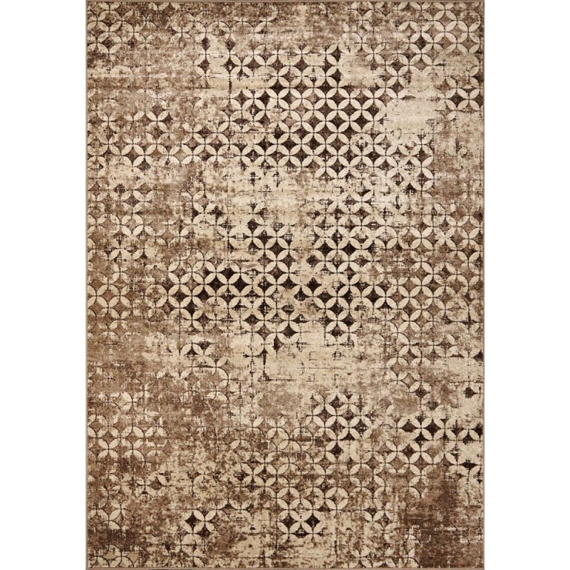 Covor Modern, Daffi 13156/130, Bej / Maro, 80x150 cm, 1700 gr/mp