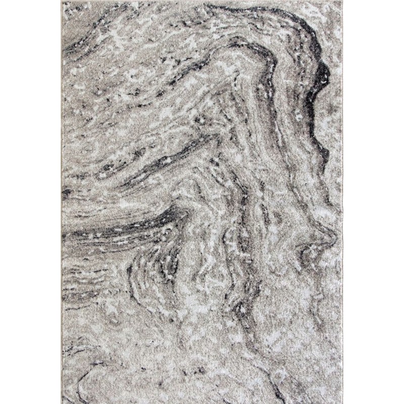 Covor Sufragerie /Dormitor/ Camera Copii, Model Elma EL007/106, Gri/Bej, Diverse Dimensiuni